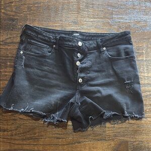 Express Black Denim Women's Shorts 14